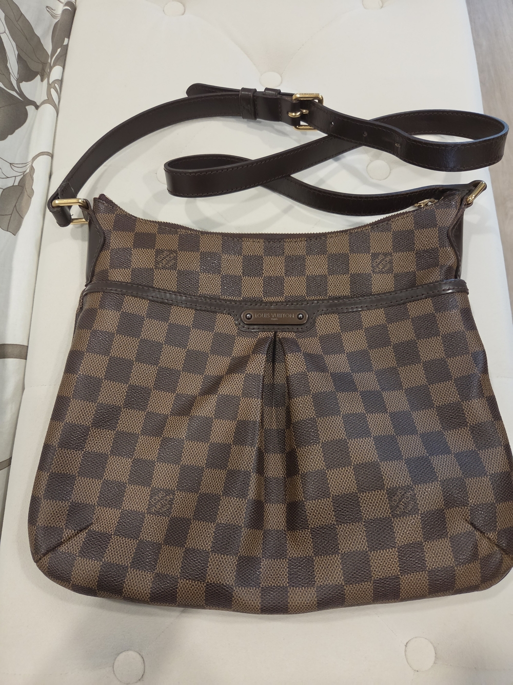 Louis Vuitton Brown Check Crossbody Bag